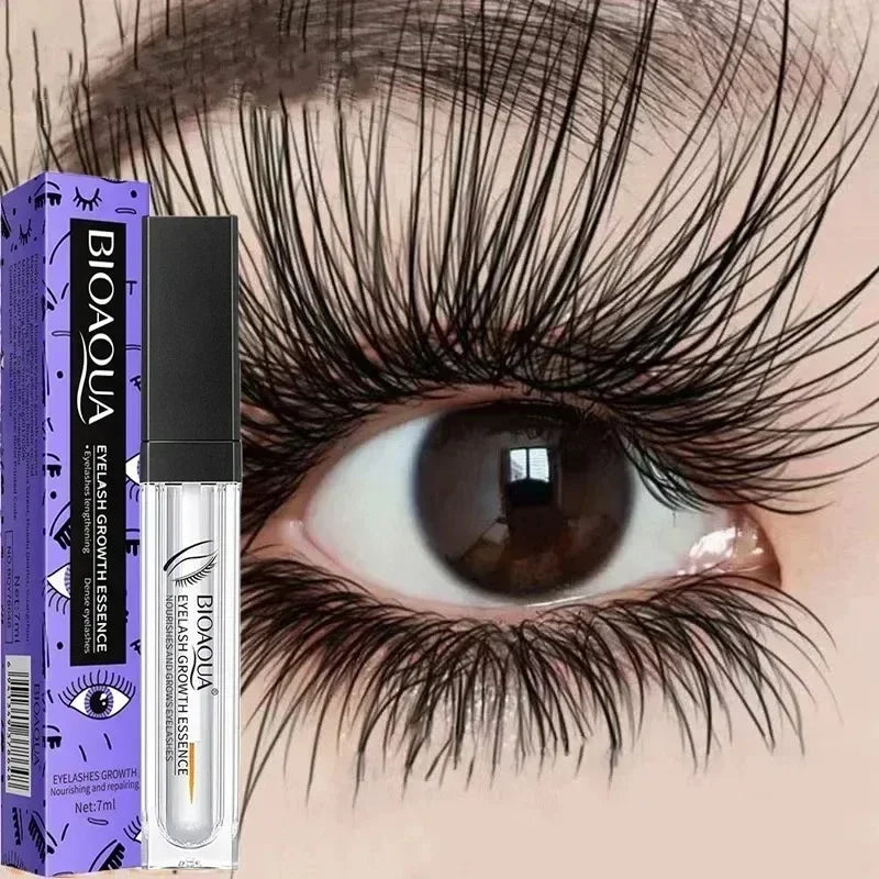 Eyelash & Eyebrow Growth Serum: Rapid, Powerful, Thick + Long, Dual-Zone Care | Cosmetic-Grade Extension Care