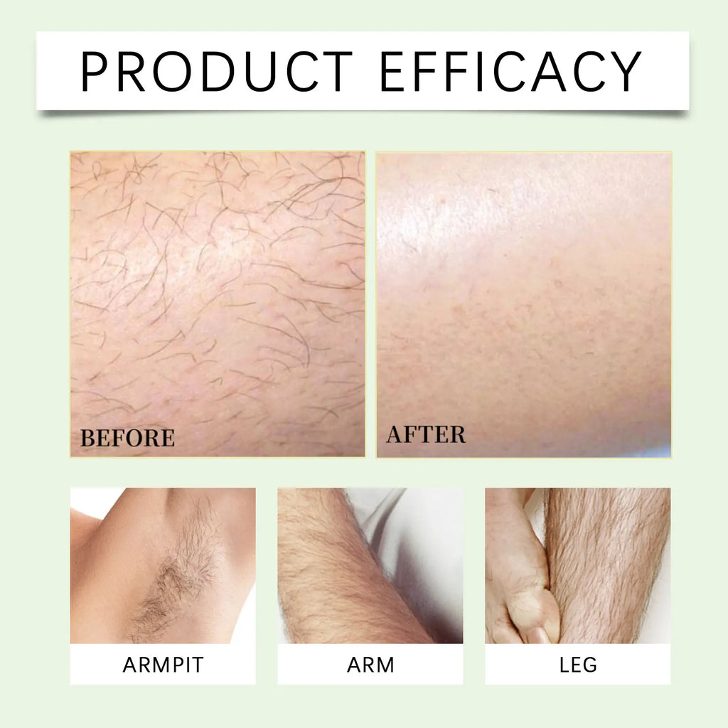 Facial Hair Removal Kit for Women Face and Body Sensitive Skin Soothing Depilatory Cream Set with Calming Gel Holiday Gift