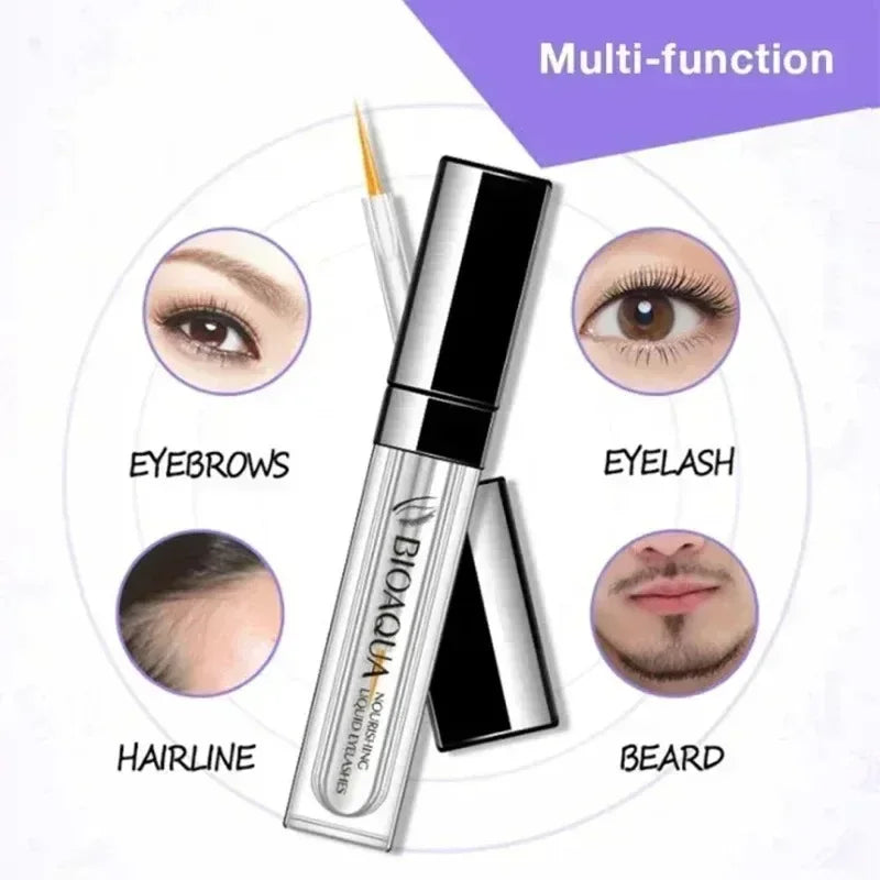 Eyelash & Eyebrow Growth Serum: Rapid, Powerful, Thick + Long, Dual-Zone Care | Cosmetic-Grade Extension Care